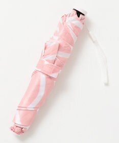 MOONBAT 【超軽量】estaa 折りたたみ傘 90g UV ナミストライプ 簡単開閉