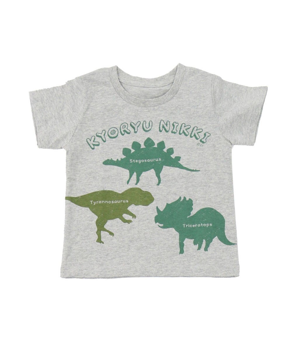 きょうりゅう日記 Tシャツ 恐竜シルエットキッズサイズ Mother Garden ファッション通販 公式通販 オンワード クローゼット