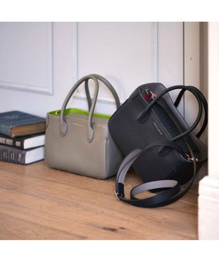 牛革ミニトート ショルダーストラップ付き A D M J ファッション通販 公式通販 オンワード クローゼット