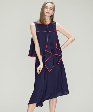 パイピングバイカラーワンピース Grace Continental ファッション通販 公式通販 オンワード クローゼット