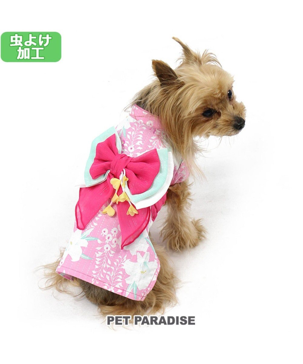プリティブーケ 藤百合柄浴衣 ゆかた 小型犬 Pet Paradiseファッション通販 公式通販 オンワード クローゼット