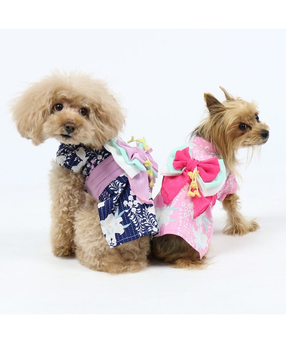 プリティブーケ 藤百合柄浴衣 ゆかた 小型犬 Pet Paradise ファッション通販 公式通販 オンワード クローゼット プリティブーケ 藤百合柄浴衣 ゆかた 小型犬 Pet Paradise ファッション通販 公式通販 オンワード クローゼット