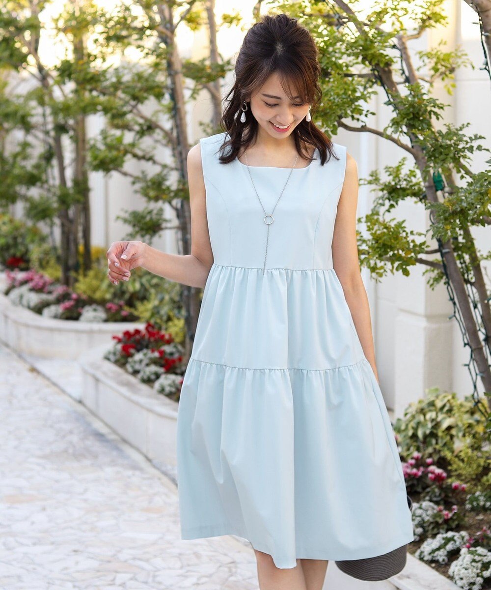 洗える 愛らしさ抜群フェミニンエンパイアワンピース Tiaclasse ファッション通販 公式通販 オンワード クローゼット