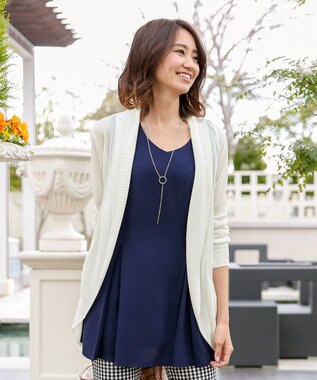 Uvケア 接触冷感 洗える さらっと羽織れる涼感カーディガン Tiaclasse ファッション通販 公式通販 オンワード クローゼット