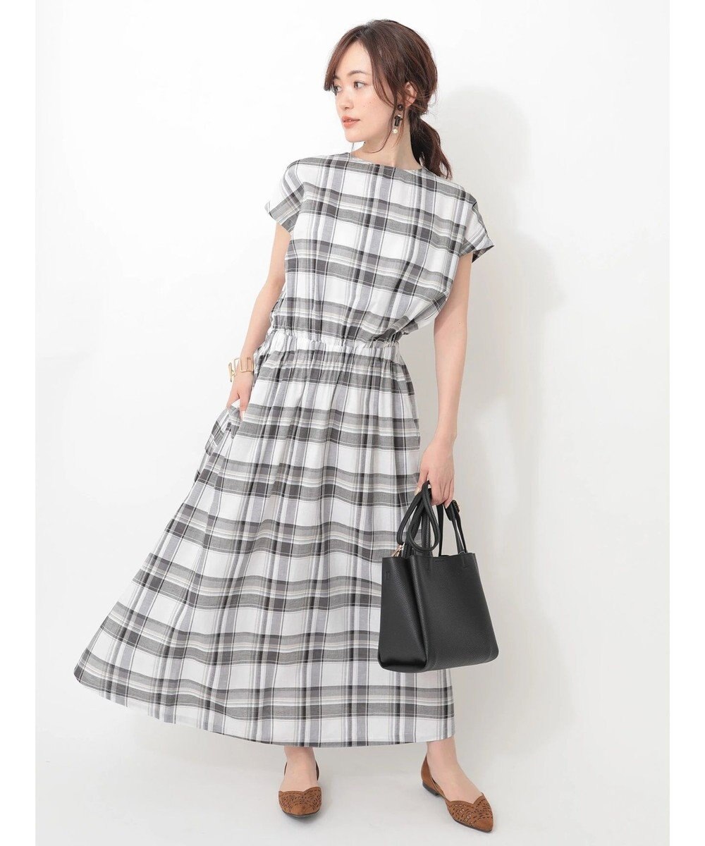 ウエストゴム5分袖ワンピース Green Parks ファッション通販 公式通販 オンワード クローゼット