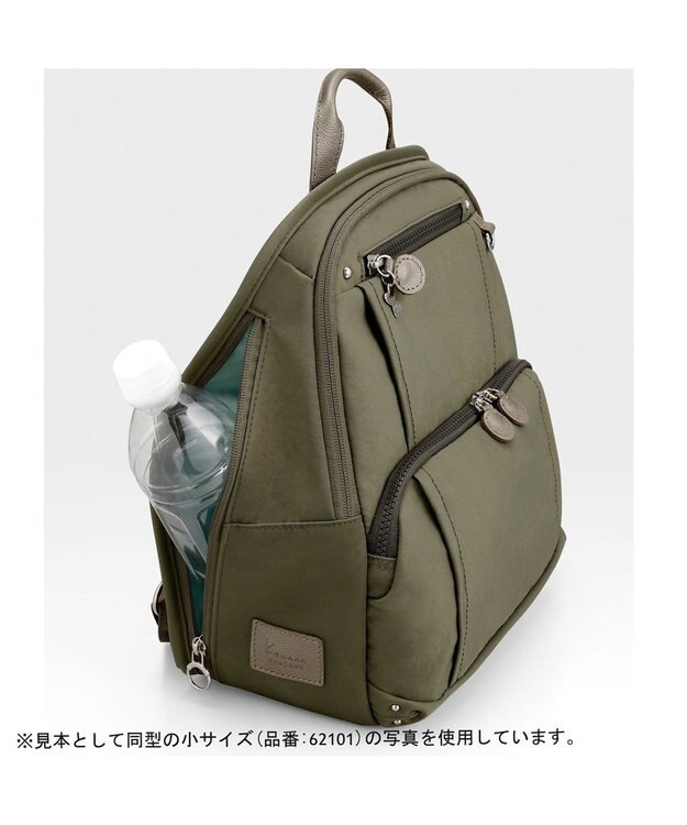 ACE BAGS & LUGGAGE Kanana project PJ8-3rd リュックサック フリーウェイバッグ 中  62102 A4サイズ カナナ プロジェクト カーキ