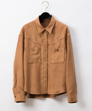 スエードシャツブラウス Grace Continental ファッション通販 公式通販 オンワード クローゼット