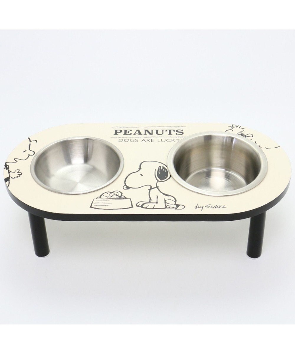 スヌーピー えさ皿 モノトーン フードボウル Pet Paradiseファッション通販 公式通販 オンワード クローゼット