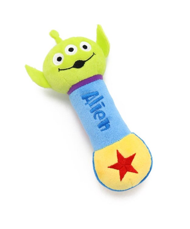 PET PARADISE ディズニー トイストーリー おもちゃ エイリアン ダンベルトイ 黄緑