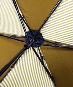 +RING 【UVカット90%以上】【数量限定】 UNISEX 折傘 55cm BRN-STP T737