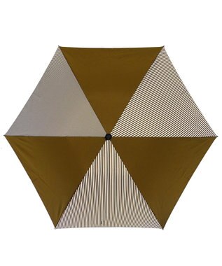 +RING 【UVカット90%以上】【数量限定】 UNISEX 折傘 55cm BRN-STP T737 ブラウン