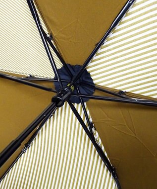 +RING 【UVカット90%以上】【数量限定】 UNISEX 折傘 55cm BRN-STP T737 ブラウン