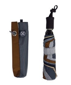 +RING 【プラスリング】【数量限定】 UNISEX 折傘 55cm MLT-STP T740