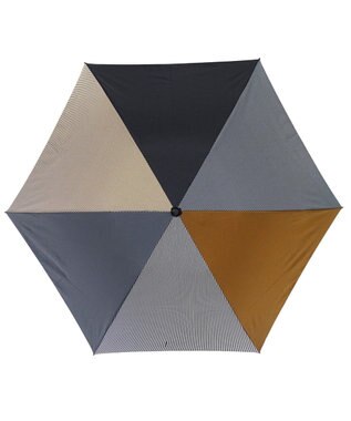 +RING 【プラスリング】【数量限定】 UNISEX 折傘 55cm MLT-STP T740 マルチカラー