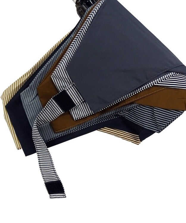 +RING 【プラスリング】【数量限定】 UNISEX 折傘 55cm MLT-STP T740 マルチカラー