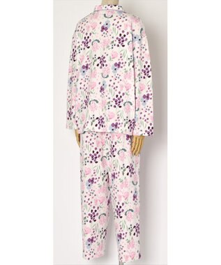 パジャマ 綿100 ラベンダーお花柄 ウイング ワコール Ep5001 Wing ファッション通販 公式通販 オンワード クローゼット