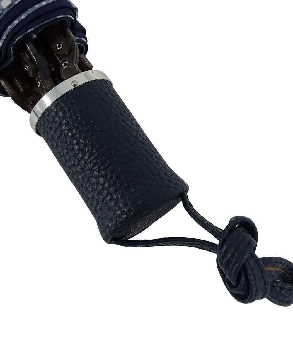+RING レディース向け プラスリング 簡単開閉式折傘55cm NVY-DOT T744 