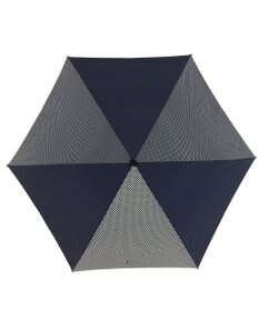 +RING レディース向け プラスリング 簡単開閉式折傘55cm NVY-DOT T744