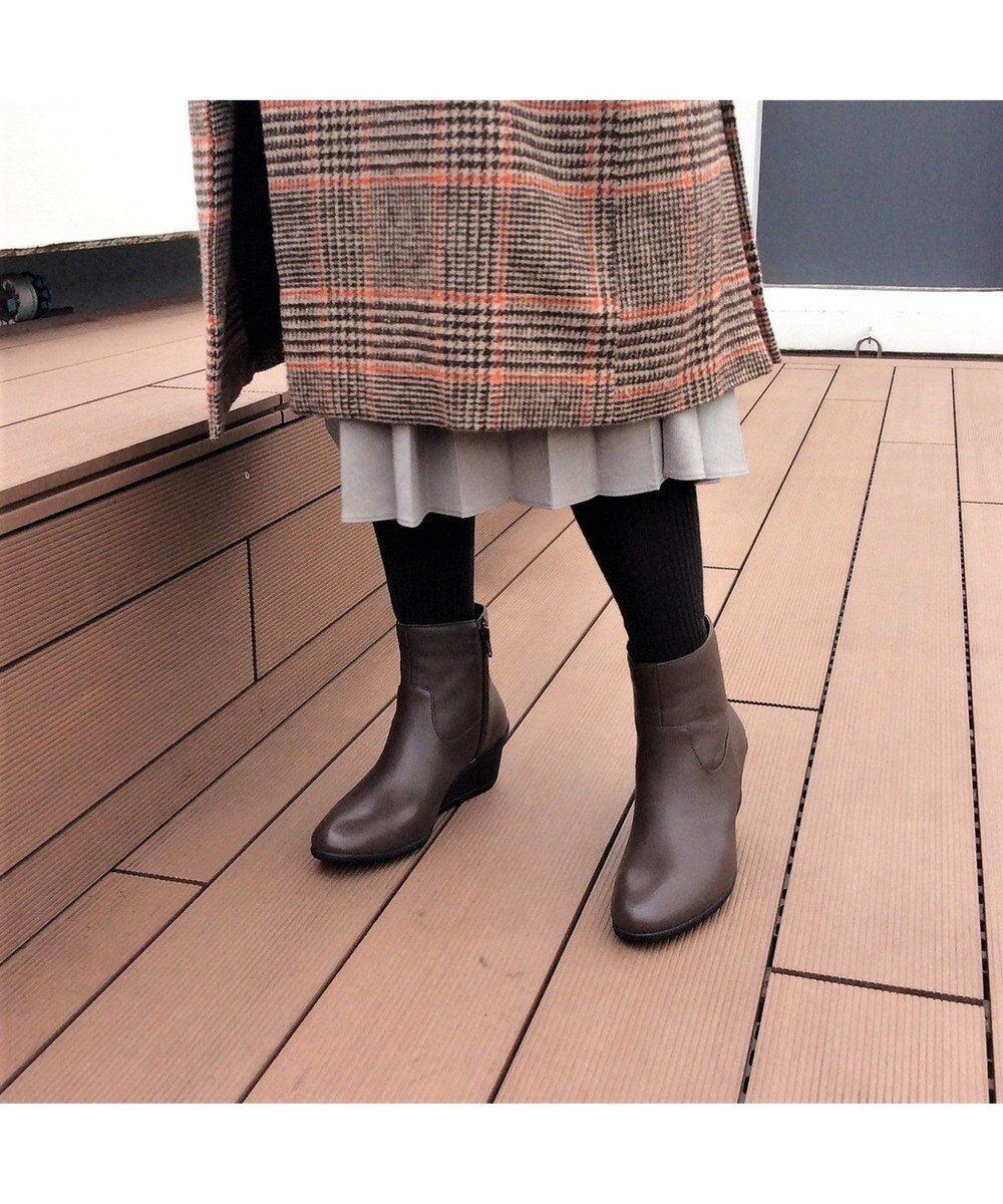 Ing Mania 防水レザーショートブーツ Ing ファッション通販 公式通販 オンワード クローゼット