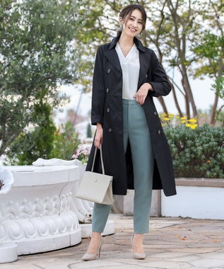 撥水加工 上品フェミニンなドレストレンチコート Tiaclasse ファッション通販 公式通販 オンワード クローゼット 撥水加工 上品フェミニンなドレストレンチコート Tiaclasse ファッション通販 公式通販 オンワード クローゼット