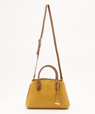 UNBILLION perche やぎ革ユーティリティトートバッグS マスタードキャメル