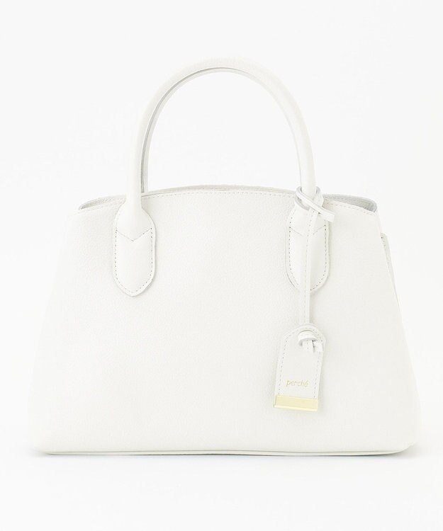 UNBILLION perche やぎ革ユーティリティトートバッグS アイボリー