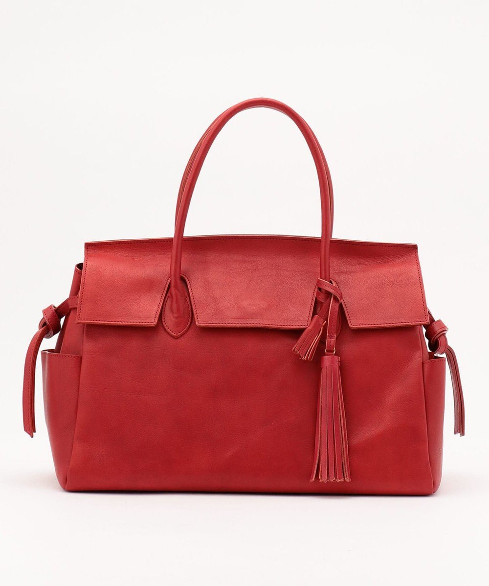 UNBILLION 【テレビ ドラマ着用アイテム】perche 姫路オイルレザーフラップ付きトートバッグ 