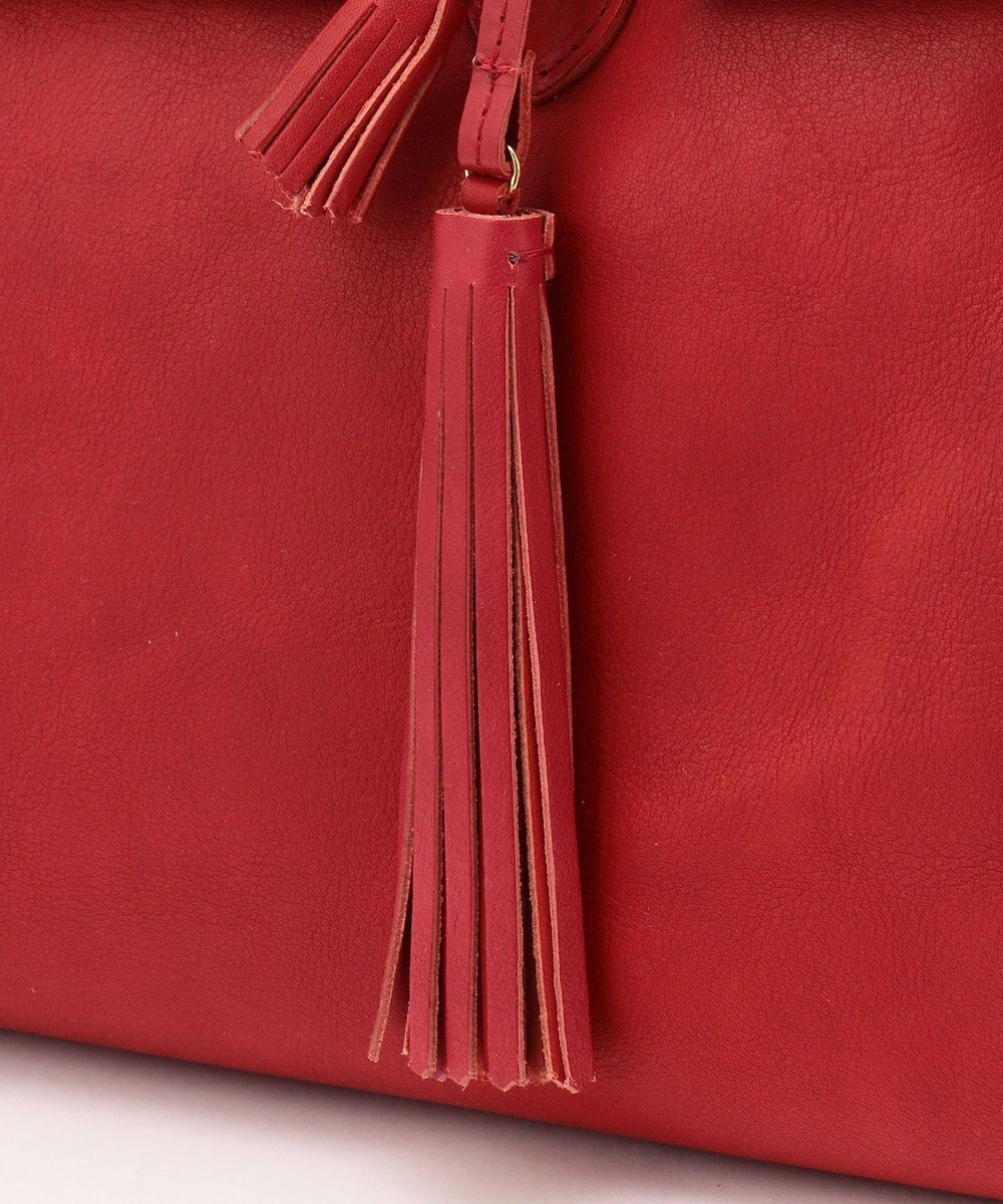 UNBILLION 【テレビ ドラマ着用アイテム】perche 姫路オイルレザーフラップ付きトートバッグ 