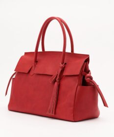 UNBILLION 【テレビ ドラマ着用アイテム】perche 姫路オイルレザーフラップ付きトートバッグ