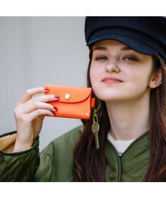 UNBILLION perche イタリア製牛革キーケース