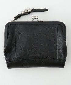 UNBILLION perche エアリーゴート外がま口2つ折り財布