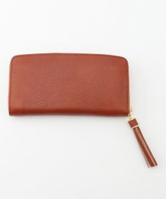 UNBILLION perche 姫路レザー型押しラウンドファスナー長財布