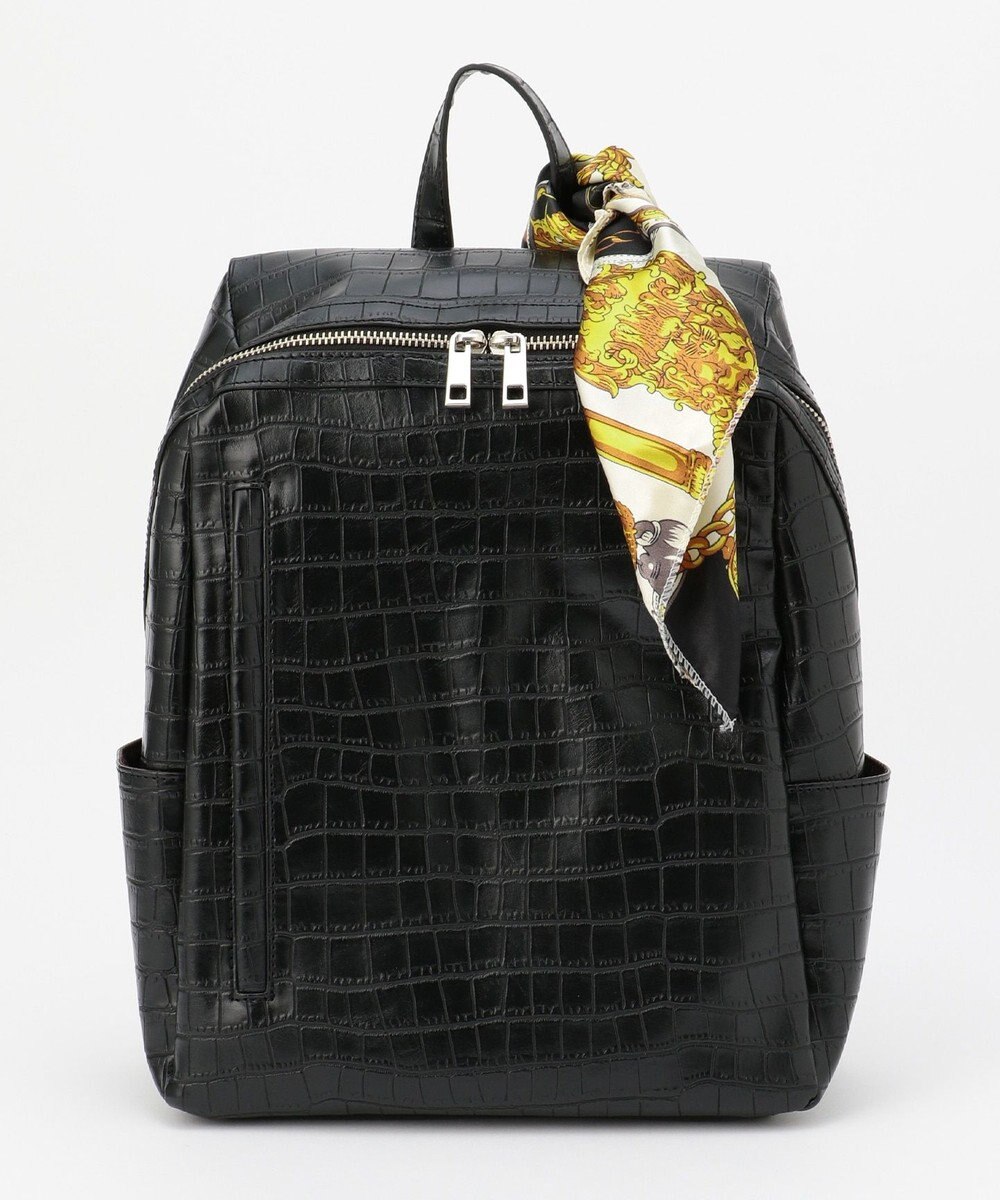 UNBILLION 【テレビ ドラマ着用アイテム】cachecache スカーフ付きファスナーリュック 