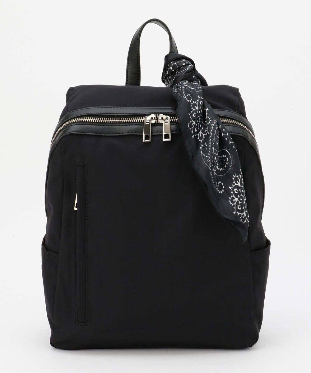 UNBILLION 【テレビ ドラマ着用アイテム】cachecache スカーフ付きファスナーリュック 