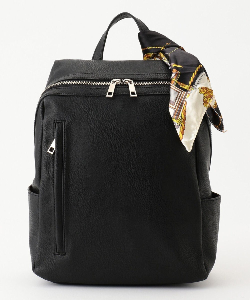 UNBILLION 【テレビ ドラマ着用アイテム】cachecache スカーフ付きファスナーリュック 