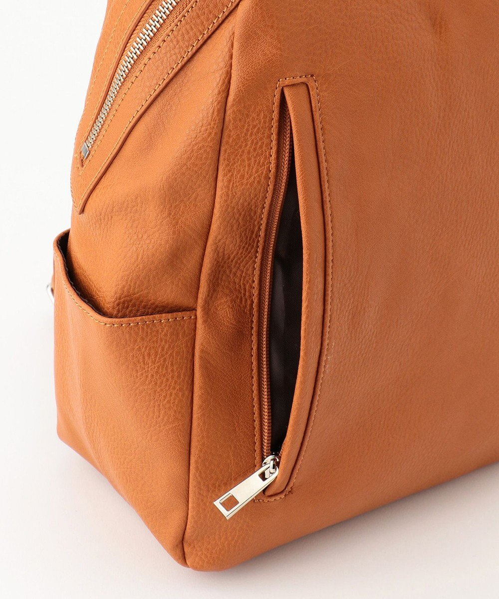 UNBILLION 【テレビ ドラマ着用アイテム】cachecache スカーフ付きファスナーリュック 