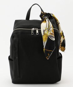 UNBILLION 【テレビ ドラマ着用アイテム】cachecache スカーフ付きファスナーリュック