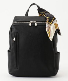 UNBILLION 【テレビ ドラマ着用アイテム】cachecache スカーフ付きファスナーリュック