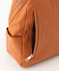 UNBILLION 【テレビ ドラマ着用アイテム】cachecache スカーフ付きファスナーリュック