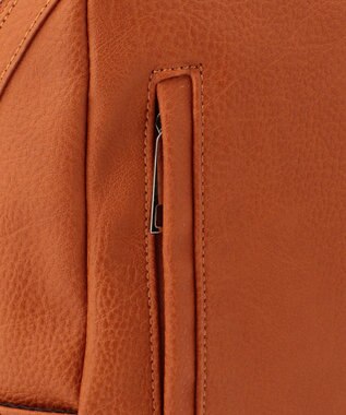 UNBILLION 【テレビ ドラマ着用アイテム】cachecache スカーフ付きファスナーリュック キャメル