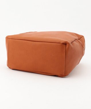 UNBILLION 【テレビ ドラマ着用アイテム】cachecache スカーフ付きファスナーリュック キャメル