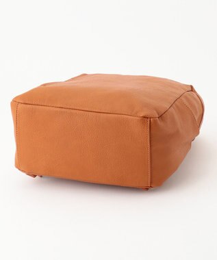 UNBILLION 【テレビ ドラマ着用アイテム】cachecache スカーフ付きファスナーリュック キャメル