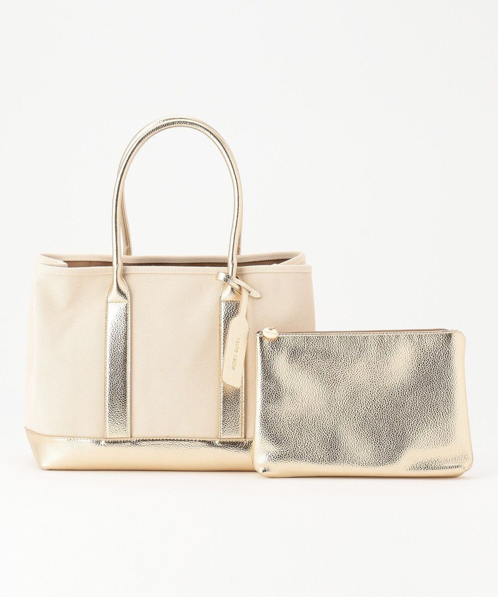 UNBILLION cachecache パーテーションキャンバストートバッグL 