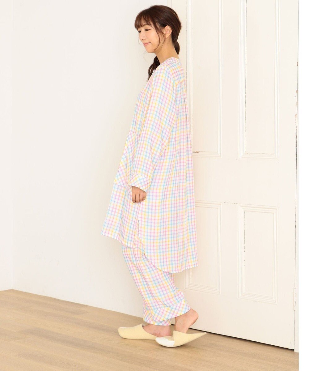 パジャマ 長袖ワンピース ロングパンツ 三重ガーゼ ワコール Tsumori Chisato Sleepファッション通販 公式通販 オンワード クローゼット