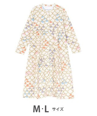 パジャマ 長袖ワンピース カラフルスカラップ柄 ワコール Unq119 Tsumori Chisato Sleep ファッション通販 公式通販 オンワード クローゼット