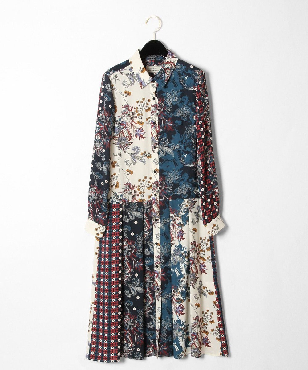 サラサミックスシャツワンピース Grace Continental ファッション通販 公式通販 オンワード クローゼット