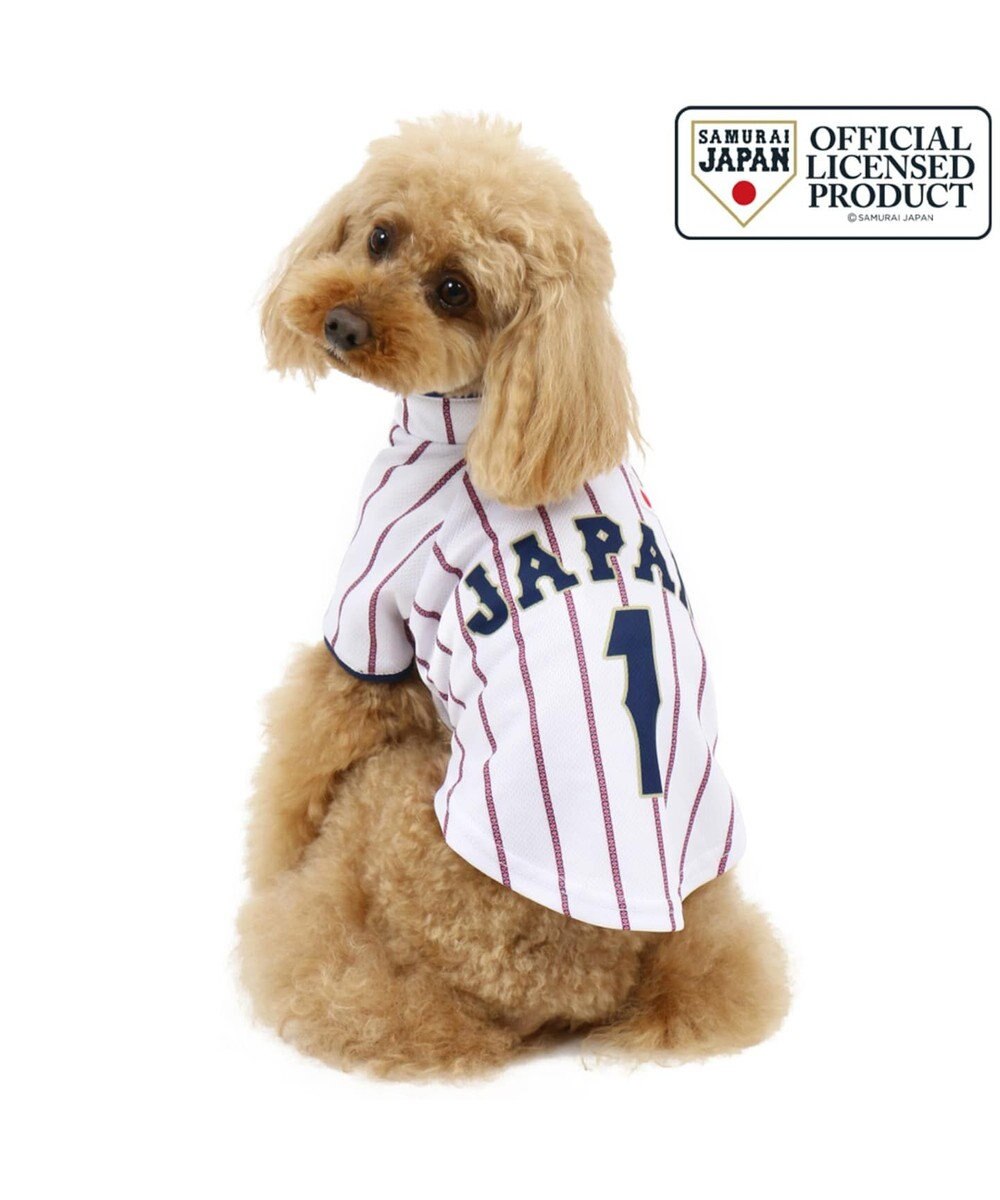 野球日本代表侍ジャパン ユニフォーム Tシャツ 白 小型犬 Pet Paradise ファッション通販 公式通販 オンワード クローゼット 野球日本代表侍ジャパン ユニフォーム Tシャツ 白 小型犬 Pet Paradise ファッション通販 公式通販 オンワード クローゼット