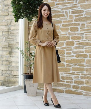 洗える 大人可愛いスエード調ボタンアップワンピース Tiaclasse ファッション通販 公式通販 オンワード クローゼット 洗える 大人可愛いスエード調ボタンアップワンピース Tiaclasse ファッション通販 公式通販 オンワード クローゼット