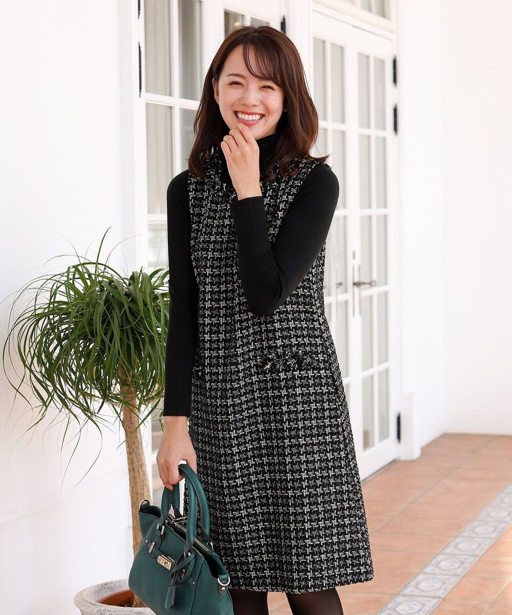 洗える 華やかファンシーツイードワンピース Tiaclasse ファッション通販 公式通販 オンワード クローゼット 洗える 華やかファンシーツイードワンピース Tiaclasse ファッション通販 公式通販 オンワード クローゼット