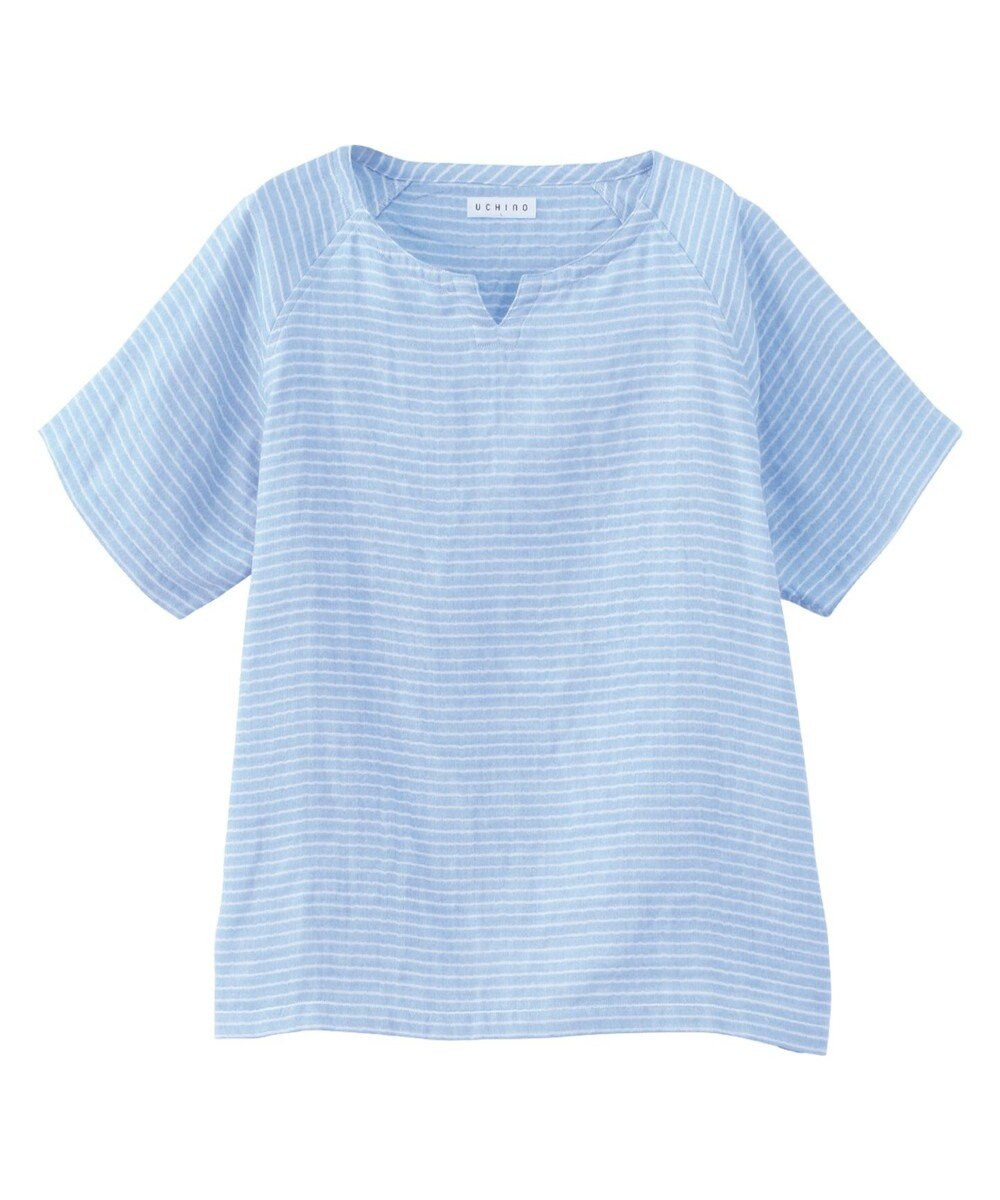 マシュマロガーゼボーダーメンズtシャツ Uchinoファッション通販 公式通販 オンワード クローゼット